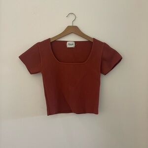 Kuwalla Women's Burnt Orange Crop Top